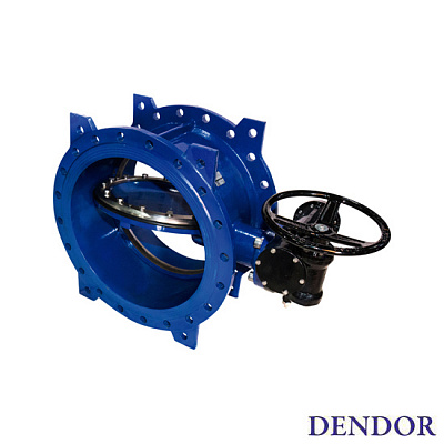 Затвор Dendor тип 023F DN700 с редуктором