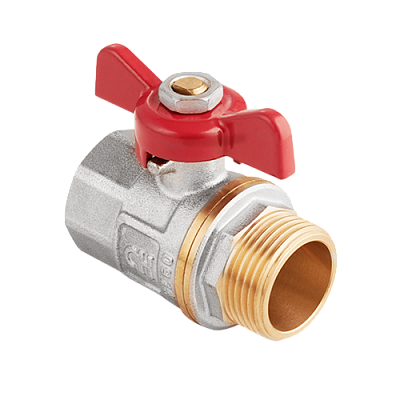 BV.314.04 Кран MVI AquaHit 1/2" внутренняя-наружная, бабочка